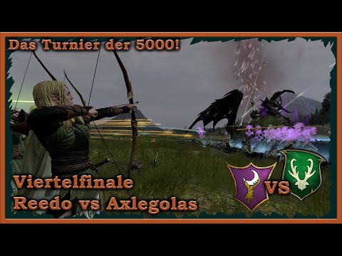 Viertelfinale im Turnier der 5000! Waldelfen vs Dunkelelfen - Match 2 Total War: Warhammer 2