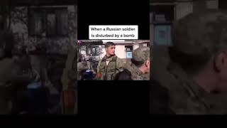 Russia solider smoking cigarette in bomb blasts #army #armylover #russia