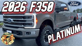 🔥NEW 2026 FORD F-350 PLATINUM PLUS TREMOR 4X4 | 500HP LUXURY SUPER DUTY DIESEL | MARSH GRAY