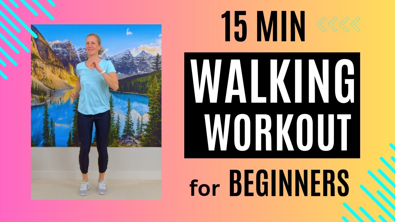 15 Minute Walk at Home Workout | Walking Exercise for Weight Loss