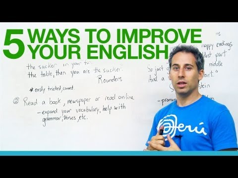 5 great ways to improve your English!