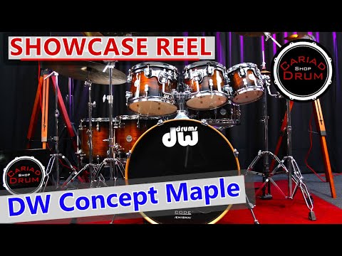 DW Drums PDP Concept Maple Showcase