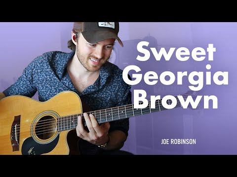 Sweet Georgia Brown (Django Reinhardt Gypsy Jazz Guitar Cover) - Joe Robinson