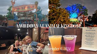 A WILD ANIMAL KINGDOM DAY, SAYING GOODBYE TO DINOLAND I Walt Disney World Vlog, Day 5, Nov 2024