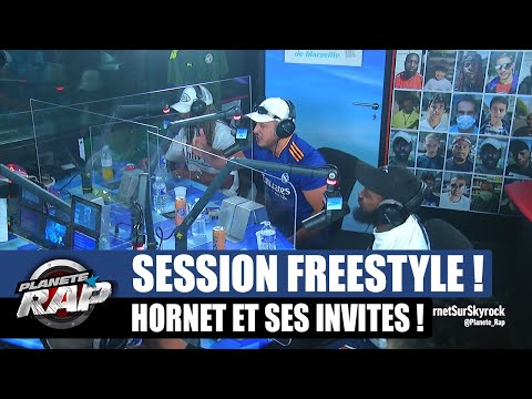 Hornet La Frappe - Session freestyle avec Da Uzi, Oldpee & Lamiz ! #PlanèteRap