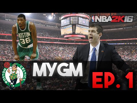 NBA 2K16 MyGM Ep. 1 - Boston Celtics | HUGE Trade | Andre Drummond Trade?
