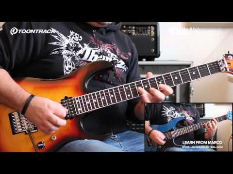 Marco Sfogli – "The Reaction" (Using JamTrack Amps EZmix Pack)