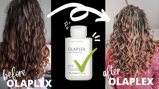 Olaplex No 3 on Wavy Hair to bring back Definition, Shine and Strength//Best way to get healthy hair