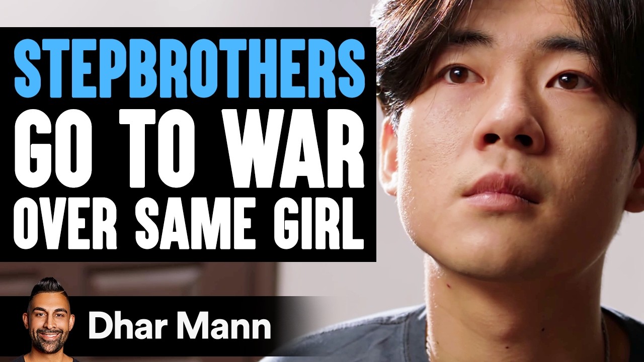 Stepbrothers GO TO WAR Over SAME GIRL Ft. Julianne Hough | Dhar Mann Studios