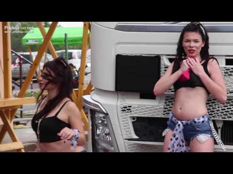 Pranje kamiona na 5. Truck show mitingu