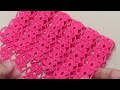 Цветочный УЗОР очень простое ВЯЗАНИЕ КРЮЧКОМ для начинающих 🌸 SUPER EASY Flower Crochet Pattern