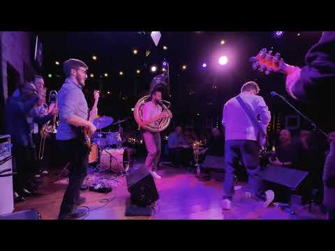 Cory Wong sits in on Louis Cato's guitar | Huntertones "Pontiac"