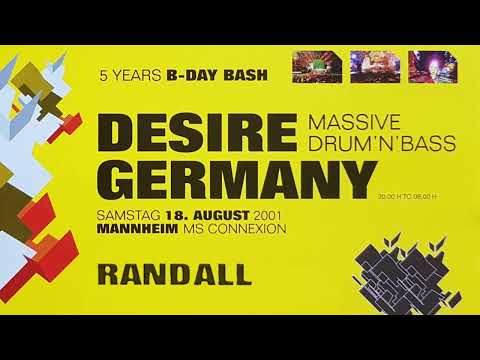 Djane Simone - Desire Germany 5 Years B-Day Bash @MS Connexion, Mannheim 18.08.2001 Side A+B