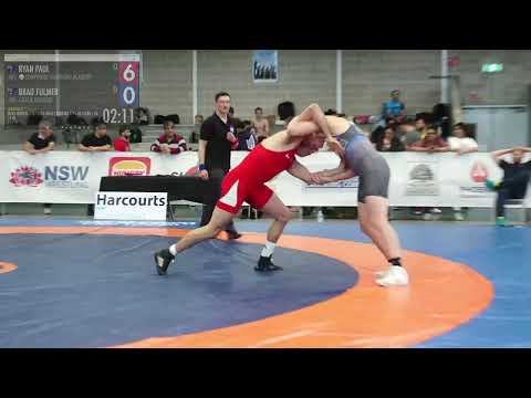 RYAN PAUL vs BRAD FULMER - Wrestling Super Series 3 - November 2022 - Freestyle Wrestling, Australia
