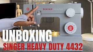 unboxing the singer heavy duty 4432 | signed LQ