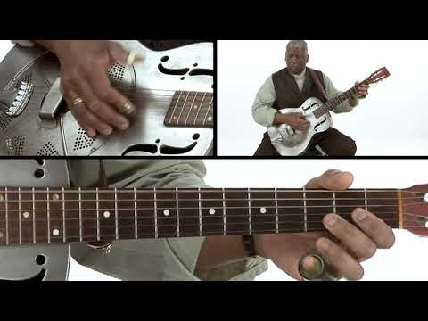 Blues Guitar Lesson - Biscuit Roller - Breakdown - Rev. Robert Jones
