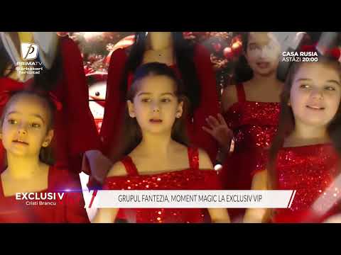 Grupul Fantezia ne colindă, în direct, la Exclusiv VIP