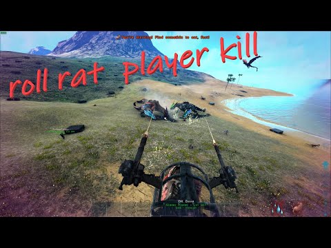 roll rat player kill | ark official pvp | ark meme