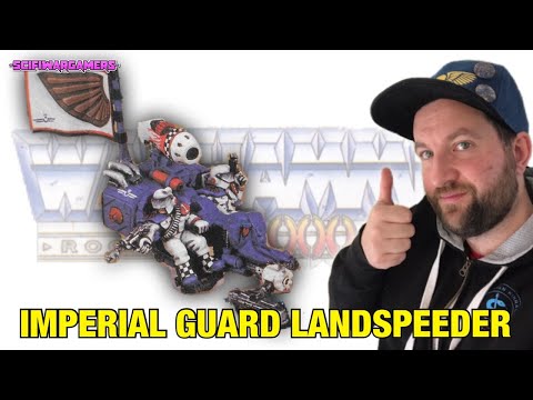 Oldhammer Imperial Guard Land Speeder - Rogue Trader Warhammer 40k