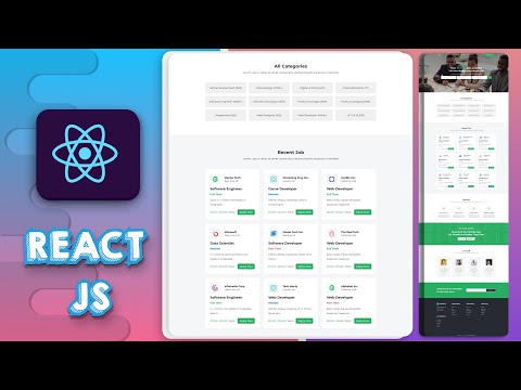 React Website Tutorial for Beginners