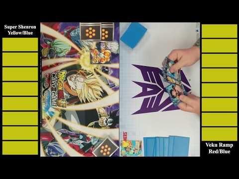 Super Shenron (Y/U) vs. Veku Ramp (R/U) | DBS Deck Duel - Local Tournament