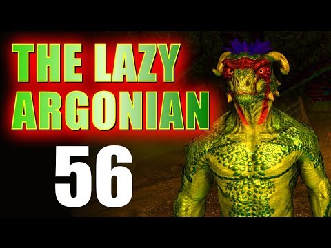 Skyrim Walkthrough of THE LAZY ARGONIAN Part 56: The Slack Pack Dragon Test