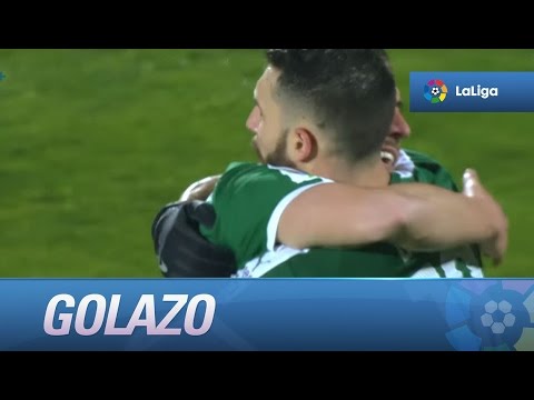 Golazo de Borja Bastón (1-1) Getafe CF - SD Eibar