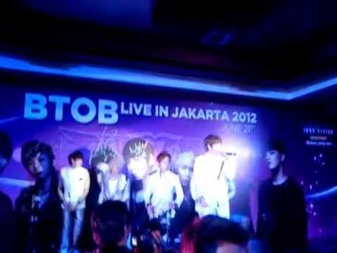[FANCAM] BTOB LIVE in Jakarta 120621