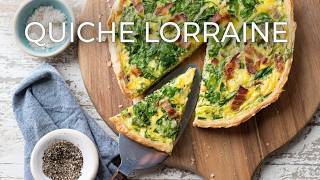Quiche Lorraine - Sounds fancy but is so easy!
