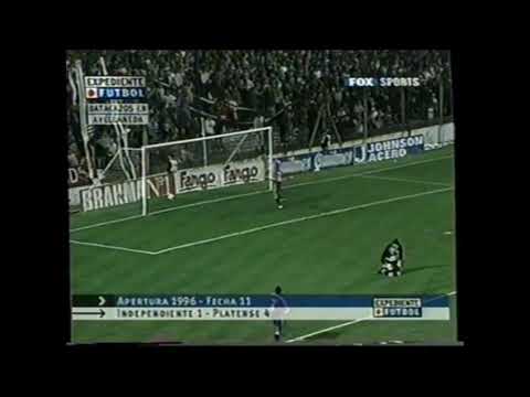Independiente 1 - Platense 4 (Torneo Apertura 1996 - Fecha 11)