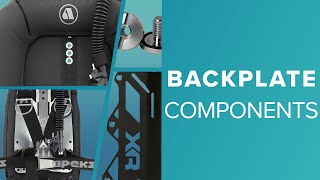 Backplate Components | Dive Brief | @simplyscuba