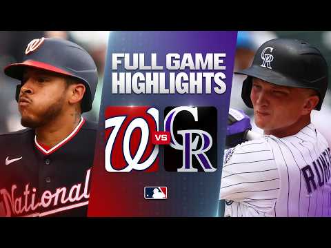 [WINTV] 7월23일 워싱턴 콜로라도 MLB 하이라이트