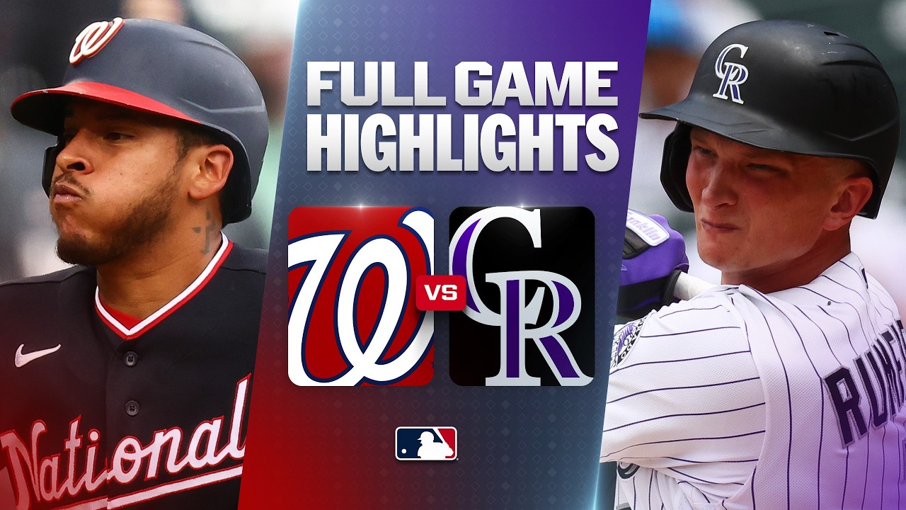 NATIONALS vs. ROCKIES: Official Full Game Highlights (July 22) | 2026 MLB Season