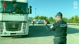 Operazioni di controllo dei veicoli in transito al confine Italia-Slov