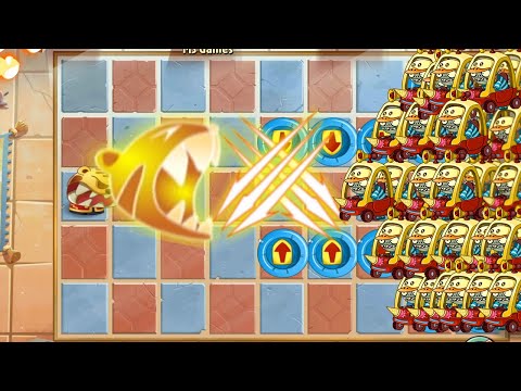 Every Plant Level 100 use 1 Power Up Vs 100 Toy Car  Zombie - PvZ 2 Challenge