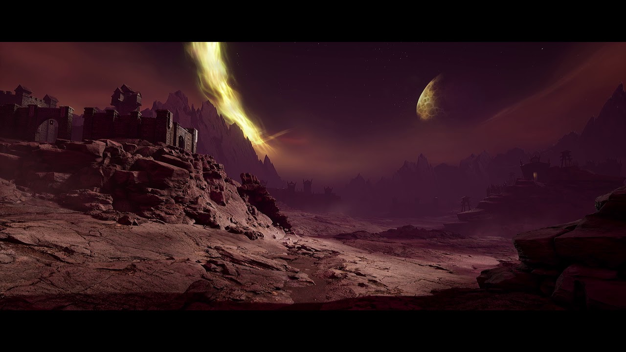 Hellfire Peninsula in Unreal Engine