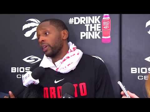 Raptors Practice: C. J. Miles - October 17, 2017