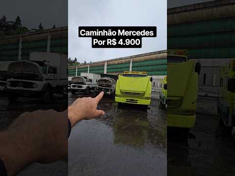 Leilão do Governo do Paraná Oferece Caminhão Mercedes