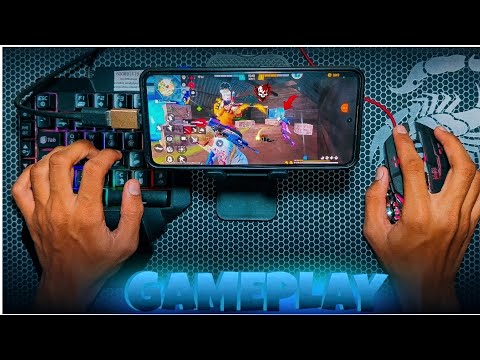⌨️🖱️📱Keyboard mouse gameplay Free Fire 🔥 | GG mouse pro Gameplay Free Fire