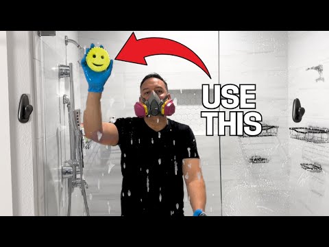 The Best Way To Clean Glass Shower Doors