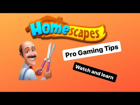 HOMESCAPES LEVEL 4737-4744. WATCH AND LEARN..