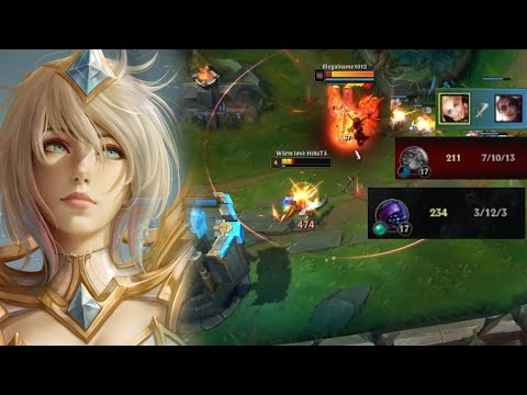 LUX  GamePlay Soloq  -   Jax and Vex don't want to win/LUX VS Samira'"Blitz - League Of Legends
