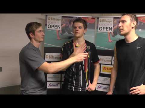 2. Rd. Bitburger Open: Roth und Domke im Interview