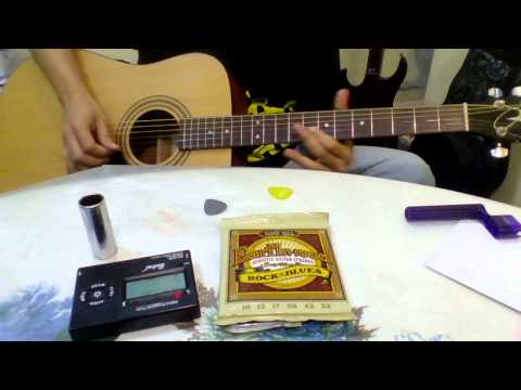 Ernie Ball 2x set 2008 Earthwood 80/20 Bronze Rock and Blues Acoustic Guitar Strings (10-52) 2010s - Bronze image 2