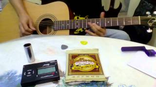 Video thumbnail for test ernie ball earthwood rock n blues strings picks by EME FINGERS