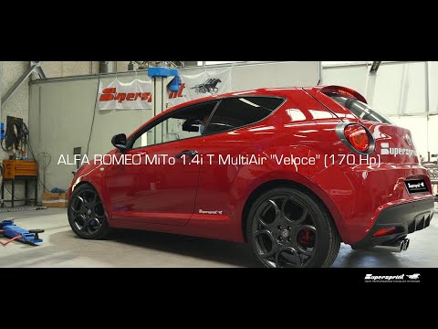 Supersprint exhaust for ALFA ROMEO MiTo 1.4i T MultiAir "Veloce" (170 Hp) 2016 - 2018