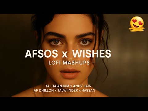 Afsos x Wishes Lofi Mashup | Talha Anjum, Anuv Jain, AP Dhillon, Talwiinder, Hassan Raheem | 2025