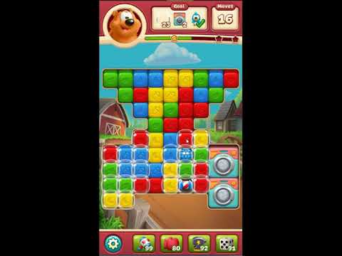 Toon Blast Level 3528 - NO BOOSTERS 🐻🐺🐱 | SKILLGAMING ✔️