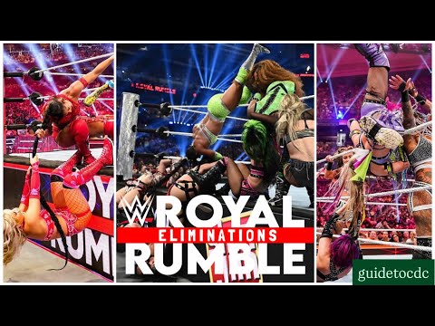 Every WWE Women’s Royal Rumble Elimination