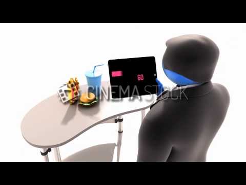 CinemaStock - 3D-Animation - 3D Animation of Counting Calories that requires the V-Ray Plugin for 3d